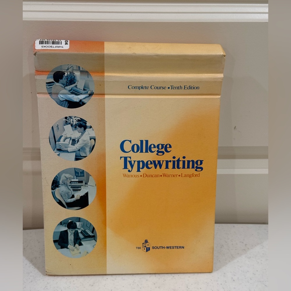 College Typewriting Textbook ~ Complete Course ~ Tenth Edition - Picture 4 of 7